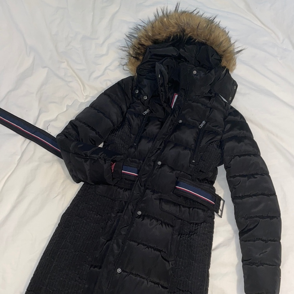 Tommy Hilfiger Coat with fur hood